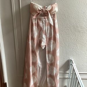 Getaway romper with over skirt